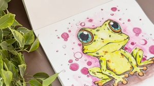 Акварельные маркеры