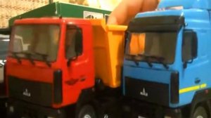 МАЗ-6501 самосвал от Автоистории обзор модели 1:43