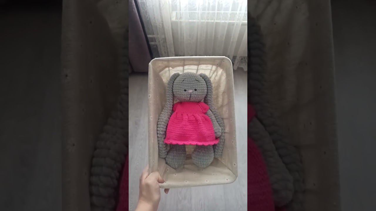 Зайка в наличии #мккрючком #амигуруми #вязаныеигрушки #amigurumi #вязаниекрючком #вязание #заяц смотреть онлайн