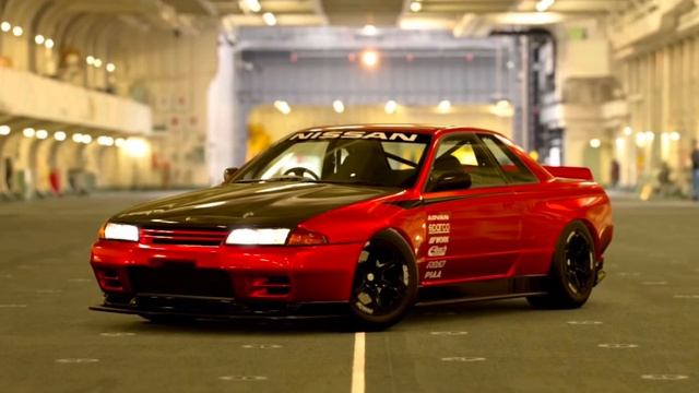 Gran Turismo 7 Scapes Photo Mode 37 - Nissan GTR R32 V·Spec II '94 (Custom)