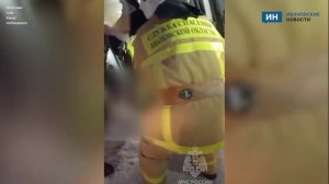 Ивановские спасатели достают тела погибших в ДТП водителей