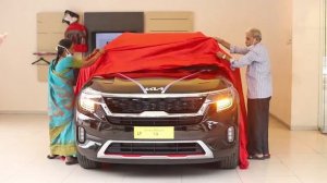 Manchikanti family Kia Seltos Delivery Nov 2021 | Kia Seltos car delivery | Kia Seltos delivery