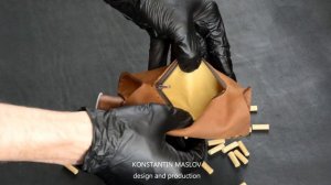 Кисет для самокруток KONSTANTIN MASLOV KM09 brown_crazy