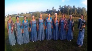 Вокальный ансамбль "Рябинушка", песня "Разбросала косы русые берёза", Максимовское МО