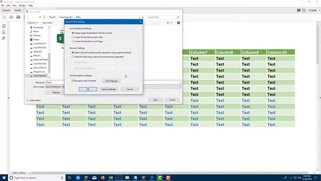 Adobe Acrobat Pro Tutorial - Lesson 25 - Exporting to Excel смотреть онлайн