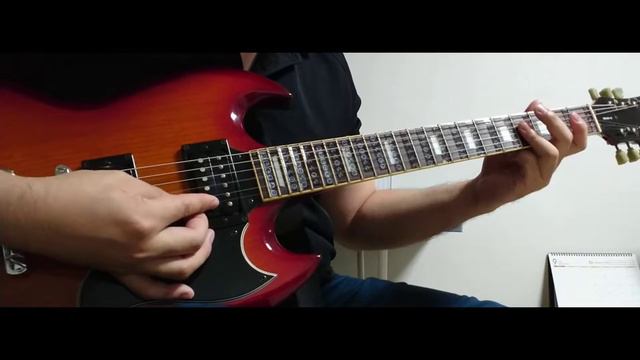 Epiphone 1996 SG G400 demo with G1XFOUR rythm settings demo смотреть онлайн