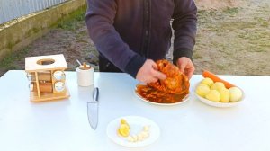 Сочная и хрустящая курочка с начинкой внутри!#Мясо #Курица #Гриль