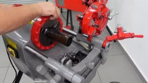 Резьбонарезной станок ESSON до 2 дюймов. Демонстрация работы | www.tool-tech.ru