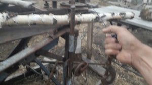 Гнем дугу с березы