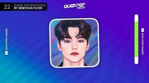 Квиз : угадай к-поп айдола через вебтун фильтр