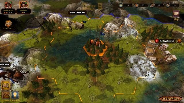 ?The Feud: Wild West Tactics▶Прохождение режима WESTERN SAGA #1 смотреть онлайн