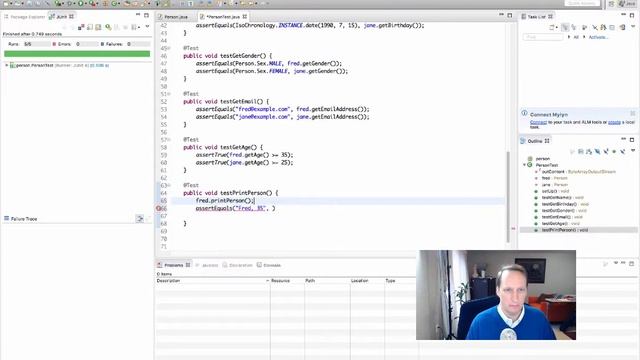 Person-UnitTests-5of8-PrintPerson смотреть онлайн