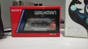 Sony WM-22 Stereo Cassette Player 1984 Playing Keane - Try Again