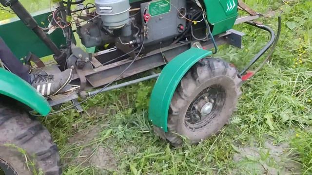 Косилка "Заря" на минитрактор смотреть онлайн