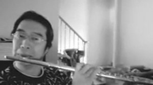 Playing Flute Music - A never ending song with Key Changed in C-Bb-C etc.mp4