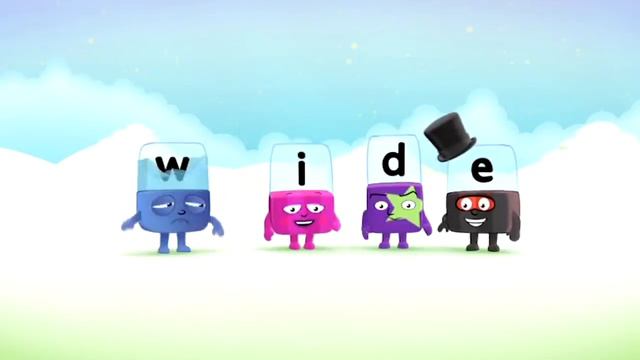 Alphablocks - Changing Sounds with Magic E! _ Learn to Read _ Phonics for Kids _ смотреть онлайн