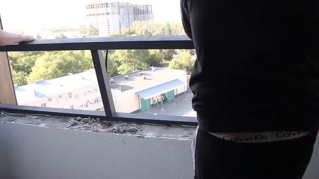 Замена алюминиевого остекления на пластиковые окна KRAUSS с энергосберегающим стеклопакетом. смотреть онлайн