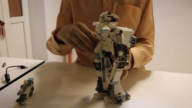 самоделка из ЛЕГО робот Галиаф версия 1.1 смотреть онлайн