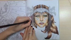 ПРОДОЛЖЕНИЕ! КАК раскрашивать ВОЛОСЫ. Раскраски антистресс.