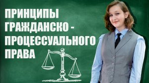 Принципы гражданско-процессуального права