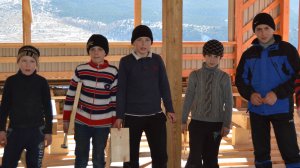 Замена крыши в мечете с. Харахи.