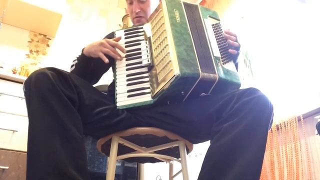 Аккордеон.Аккорд-альтаир.замечательная конфигурация. смотреть онлайн