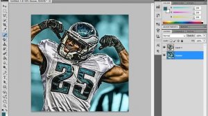 How To Make A Sports Edit With Adobe Photoshop and Topaz