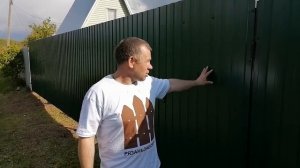 Установка забора из профлиста |профнастила| в Рязани под ключ от производителя | РязаньЗабор.РФ