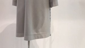 Комбинированное платье/ твид от CHANEL / голубое платье / шерстяное платье