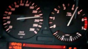 BMW e32 750i V12 Autobahn 50-250KmH 300PS acceleration Beschleunigung speed test