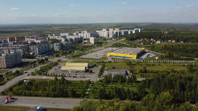 Видеосъёмка с дрона