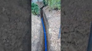 Траншея под зимний водопровод -3 . Своими руками!