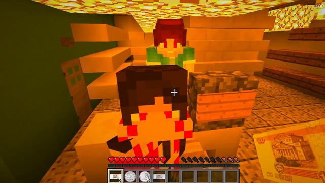 Выживание бомжа в росии #1/Заработали первые деньги /Майнкрафт смотреть онлайн