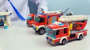 Доктор Даник и БОЛЬНИЦА ЛЕГО СИТИ - Детское видео про Lego City 60204 Hospital for Kids