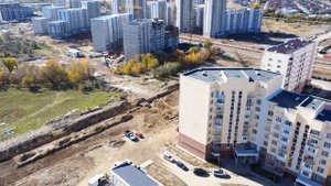 Обзор строящегося микрорайона в городе Талдыкорган