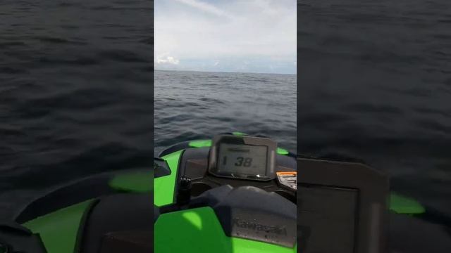 The Kawasaki Ultra 310 Jet Ski on the Ocean ???