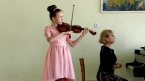 Ш.Данкля "Вариации на тему Вейгля". Исполняет Георгица Дениза, IV кл., 11 лет