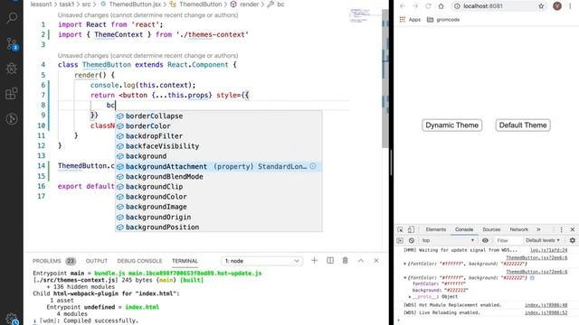 React-Redux. Урок 20. React context фича React, на которой построен Redux смотреть онлайн