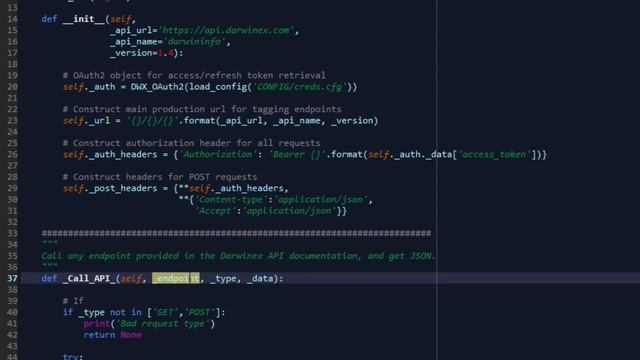 Writing a REST Wrapper Class | Algorithmic Trading & Investing with the DARWIN API