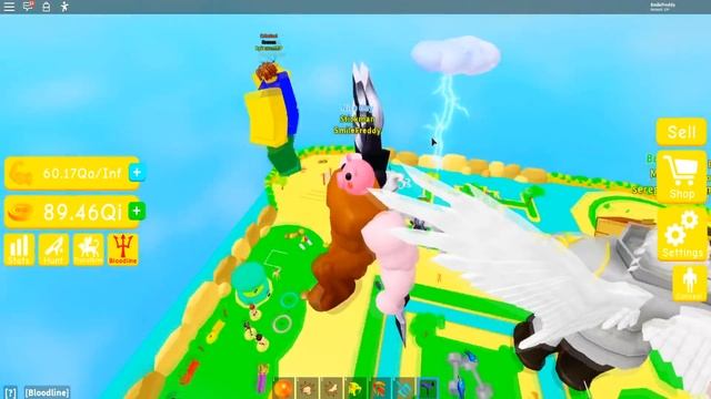 ЗАШЕЛ НА СЕРВЕР НУБИКОВ И ЗАТРОЛЛИЛ ИХ! Lifting Simulator Качки Роблокс Roblox смотреть онлайн