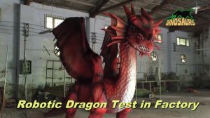 Paint Skin Color for Robotic Dragon