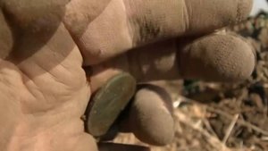 В поисках золота.КОП В ЖИЛОЙ ДЕРЕВНЕ 155 монет.