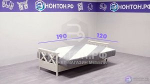 Диван книжка Ручеек Массив : материалы, размеры, обзор и цены в интернет-магазине НОНТОН.РФ