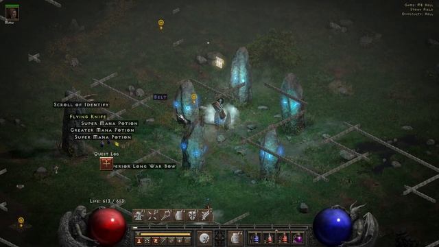 Молчаливый стрим #9 | Diablo® II: Resurrected | 1 act Hell | FO-Hydra