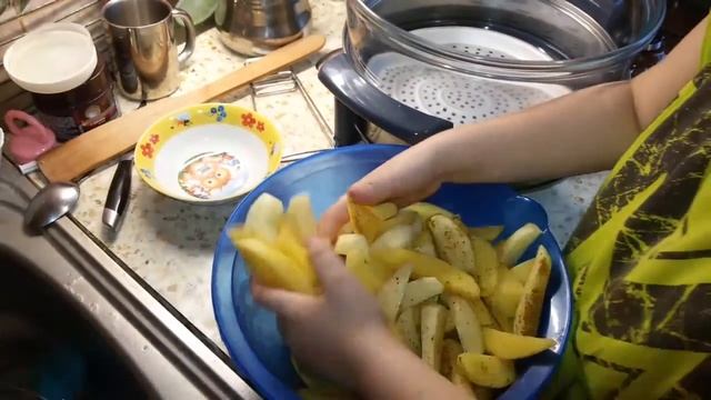 Картофель фри в аэрогриле