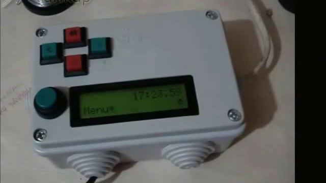 Самодельный 100 программный Таймер на микроконтроллере Atmega8 с LCD дисплеем