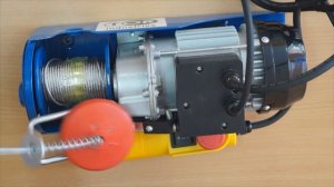 Таль (лебедка) электрическая РА 220В - распаковка! Первый запуск от обычной розетки!