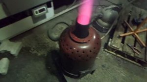 горелка капельная,на отработанном масле.