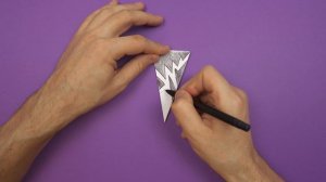 Как сделать красивую снежинку из бумаги своими руками. Шестиконечная снежинка  - оригами без клея