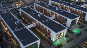 Вечерняя съёмка Университета Иннополис